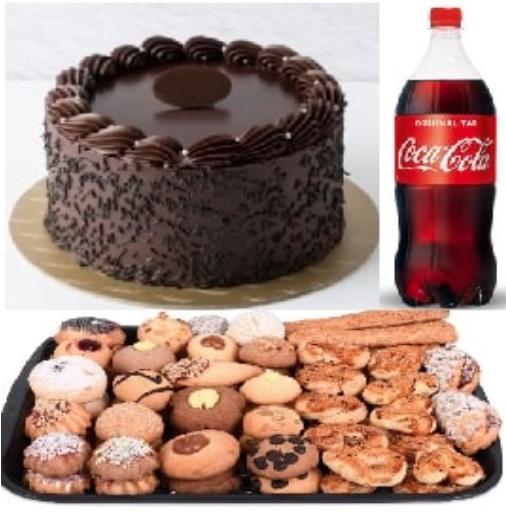 6-9 Kişilik Yaş Pasta ve 1 kg Kuru Pasta Menüsü