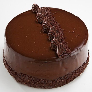 Brownie Tadında 2-3 Kişilik Çikolatalı Yaş Pasta